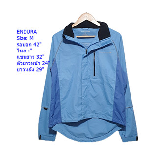 มือสอง เสื้อแจ็คเก็ตแขนยาวกันน้ำแบรนด์ Endura ไซด์ M