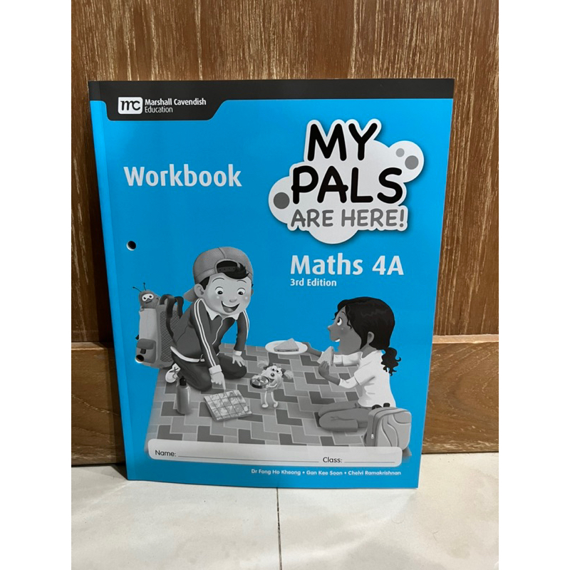 My Pals Are Here Maths 4A workbook แบบฝึกหัดคณิตศาสตร์ชั้นประถม 4 เทอม1