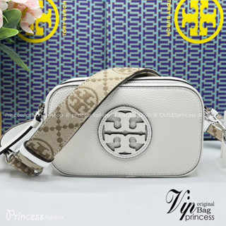 TORY BURCH Miller Mini Crossbody Bag / TORY CAMERA BAG / TORY BAG  พร้อมส่ง 5 สี กระเป๋าสะพายใบเล็กมินิมอลในรูปทรงใหม่