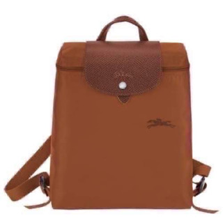 พร้อมส่ง Longchamp backpack green cognac