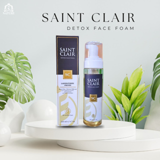 S NATURE Saint Clair Detox Face Foam เอส เนเจอร์ ผลิตภัณฑ์ทำความสะอาดผิวหน้า