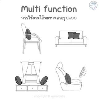 หมอนอิง Luxury มีให้เลือกหลายรูปแบบ สำหรับอิงหลัง โซฟา คาเฟ่ ตกแต่ง ของขวัญ คุณภาพเกรดA