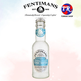 Fentimans Naturally Light Tonic Water เฟนติแมนส์ เนเชอรัลลี่ ไลท์ โทนิค วอเตอร์ 200 ml