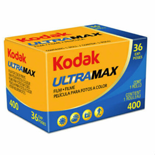 KODAK ULTRAMAX400 36 ภาพ • COLOR FILM 135 • ฟิล์มสี • ฟิล์มถ่ายรูป • ฟิล์มถ่ายภาพ