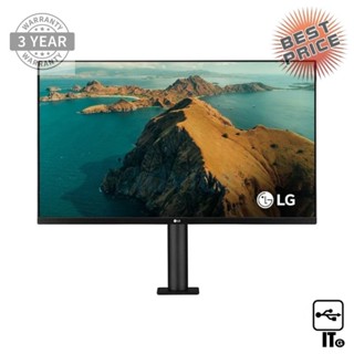 Monitor 31.5 LG 32UN880-B (IPS, HDMI, DP, USB-C, SPK) FREESYNC 4K 60Hz ประกัน 3Y จอคอม จอมอนิเตอร์