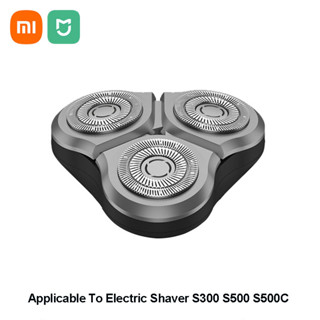 Shaver Head for Xiaomi Mijia Waterproof Electric Shaver S300 S500 S500C Dual-layer Blade Steel