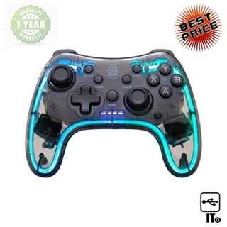 Controller Wireless EGA (TYPE-J2) Clear ประกัน 1Y จอยเกม จอยคอนโทรลเลอร์