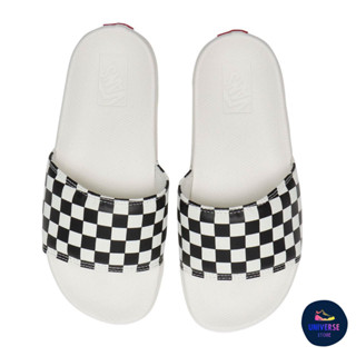 [ของแท้ ส่งฟรี PRE-ORDER] VANS LA COSTA SLIDE-ON - (CHECKERBOARD) MARSHMALLOW