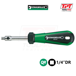 Stahlwille ด้ามไขควง 1/4" Drive Quick Release Handle 400QR