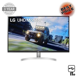 Monitor 31.5 LG 32UN500 (VA, HDMI, DP, SPK) FREESYNC 4K 60Hz ประกัน 3Y จอคอม จอมอนิเตอร์
