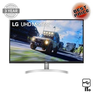 Monitor 31.5 LG 32UN500 (VA, HDMI, DP, SPK) FREESYNC 4K 60Hz ประกัน 3Y จอคอม จอมอนิเตอร์