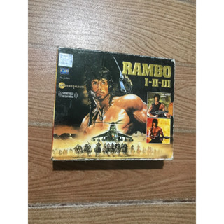 RAMBO แรมโบ้ภาค1,2,3 วีซีดีแผ่นทอง