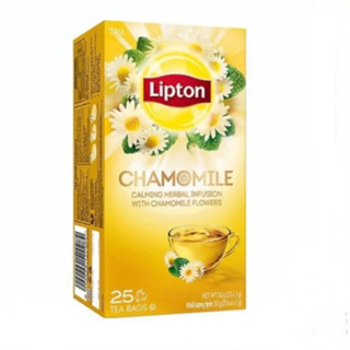 LIPTON CHAMOMILE TEA (1G X 25 TEA BAGS) ชา ลิปตัน คาโมมายล์