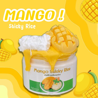 สไลม์ Mango Sticky Rice ข้าวเหนียวมะม่วง กลิ่นหอมมะม่วง