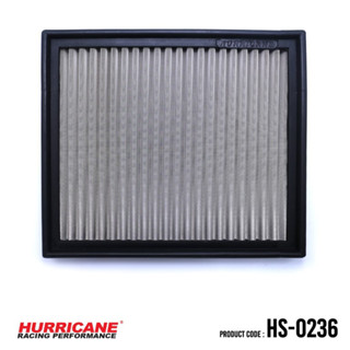 HURRICANE กรองอากาศสแตนเลสสตีล เฮอร์ริเคน รุ่น HS-0236 Ford Toyota Volvo