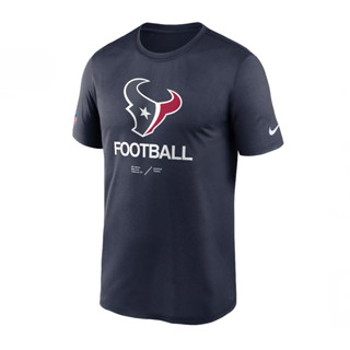 ใหม่แท้ นําเข้า พร้อมส่ง✅ Nike Mens Houston Texans Sideline Legend  T-Shirt เสื้อยืด แขนสั้น