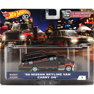 Hot Wheels Team Transport Nissan Skyline on Truck 1/64