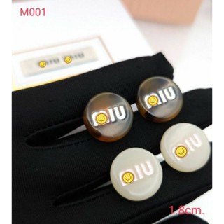 ต่างหู ตุ้มหู M พร้อมส่ง ถูกที่สุด!!งานดีสุด!!M001