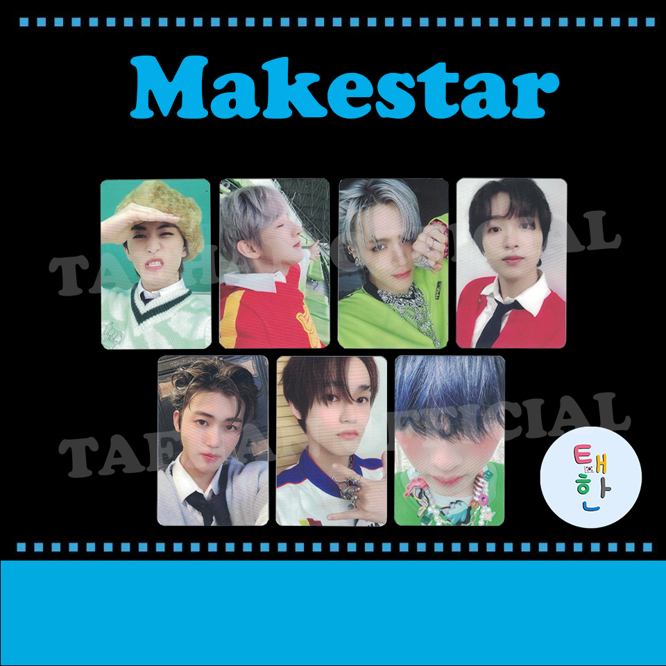 พร้อมส่ง [NCT DREAM] การ์ดอีเว้นท์ 'ISTJ' [NCT makestar PHOTOCARD]