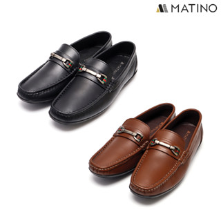 MATINO SHOES รองเท้าชายหนังแท้ รุ่น MC/S 2205 BLACK/BROWN/TAN