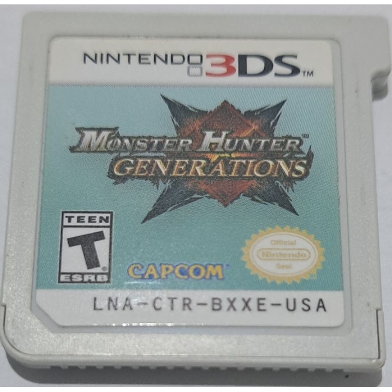 [3DS] MONSTER HUNTER GENERATIONS (ENG)