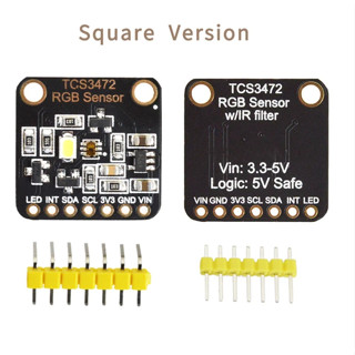 Tcs34725 ดำ โมดูล ตรวจจับแสง RGB arduino