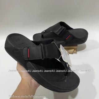[พร้อมส่ง] รองเท้าแตะผู้ชาย แบบหนีบ สายหนัง ลายเข็มขัด ใส่สบาย