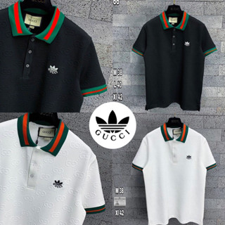 Gucci Polo 👕Hiend 1:1 💯 เสื้อโปโลแบรนด์เนม