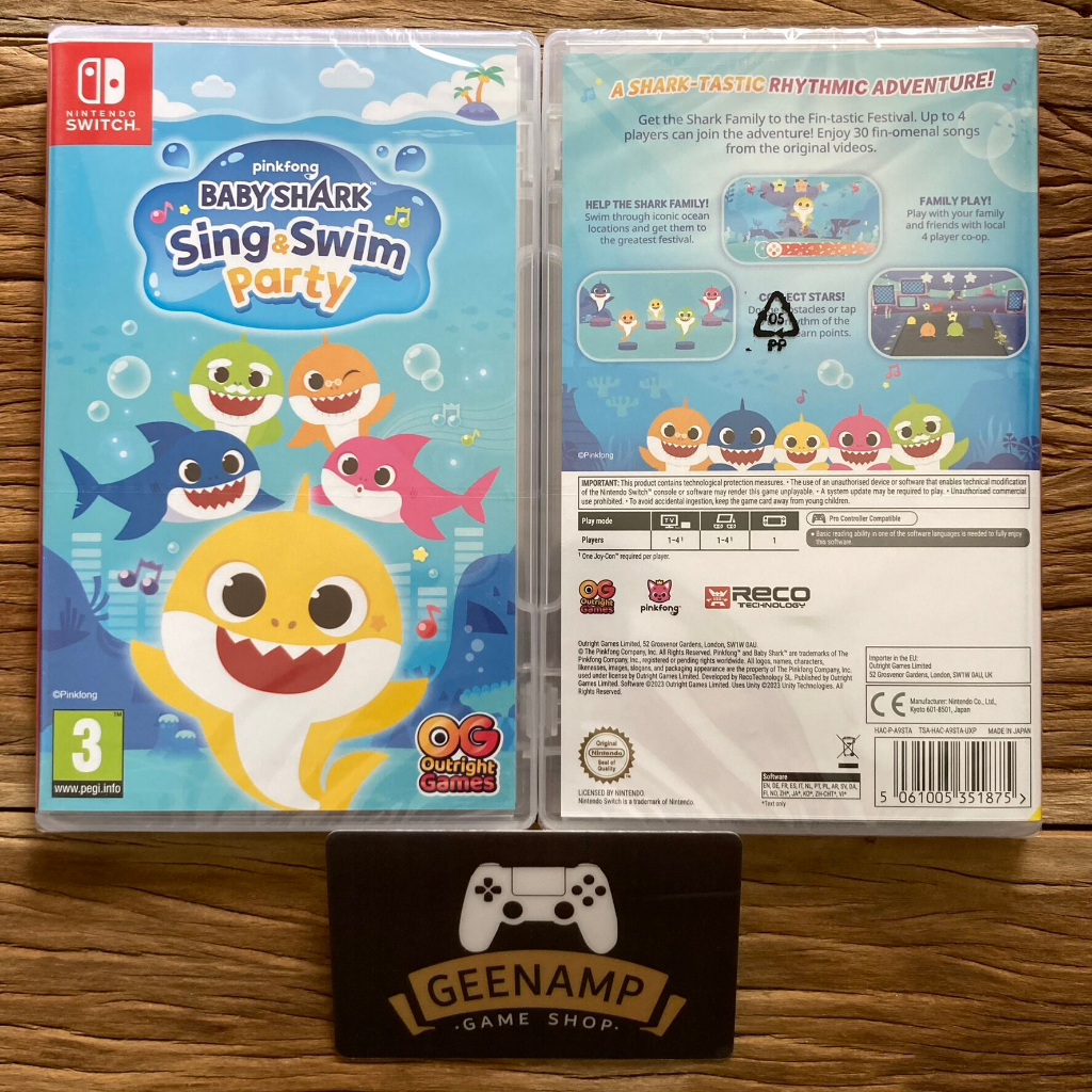 NSW มือ1 Baby Shark : Sing & Swim Party (EU)(EN) Nintendo รูปที่ 2