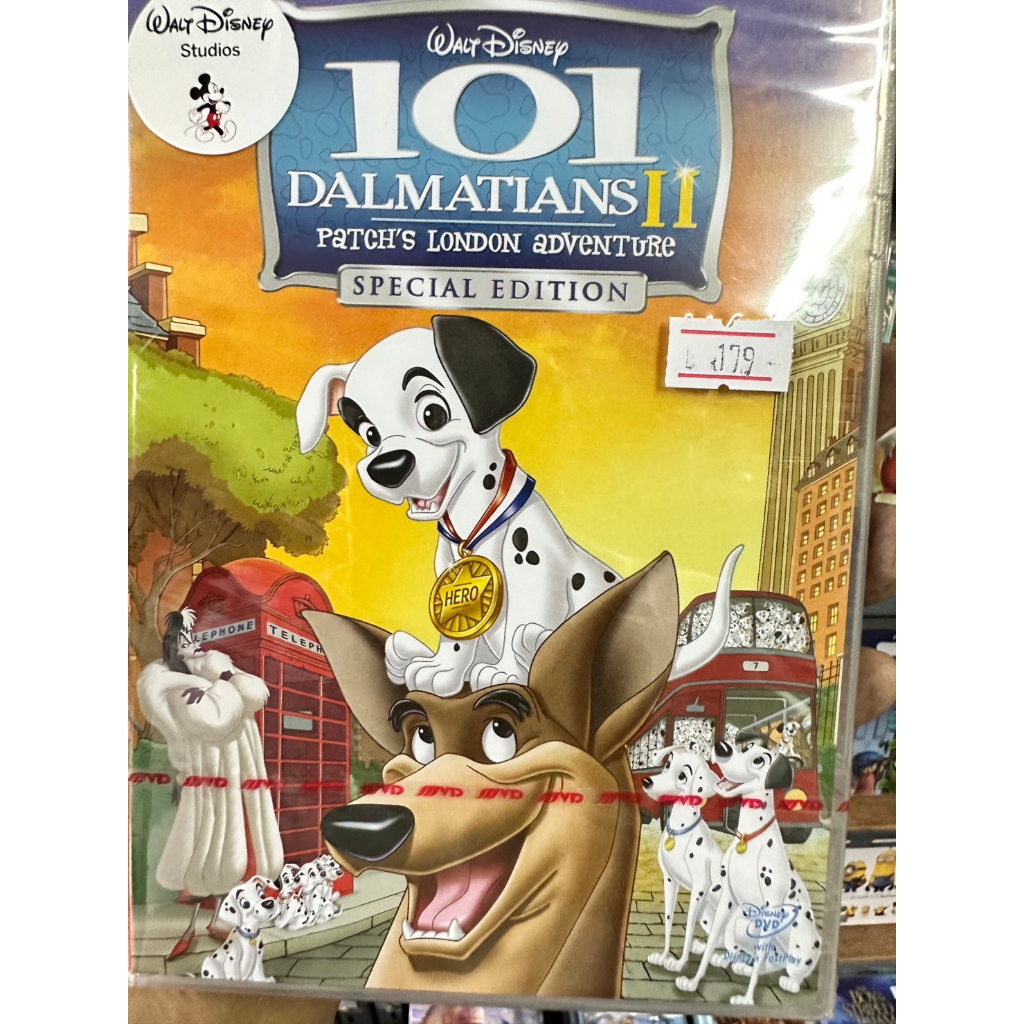 DVD : 101 Dalmatians 2 Patch's London Adventure (2003) แพทช์ตะลุยลอนดอน Disney Studios