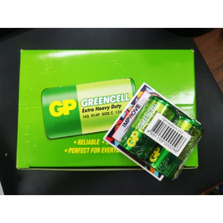 ถ่าน GP C greencell 14G R14P Size C 1.5V ไซด์ C - หมดอายุ 01-2029
