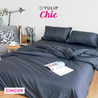 TULIP CHIC สีพื้น CHIC09 ชุดเครื่องนอน ผ้าปูที่นอน ผ้าห่มนวม สัมผัสนุ่มสบายสไตล์มินิมอล