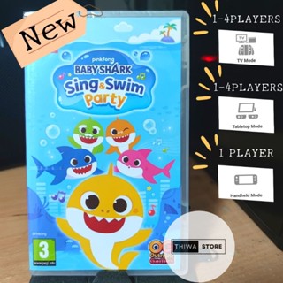 [*0* เพียง 1,183 บาท โค้ดส่วนลด 20DDSEP19] (มือ1) Nintendo Switch | Baby Shark Sing &amp; Swim Party