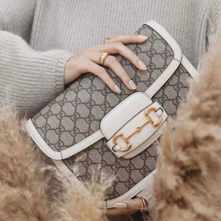 กระเป๋า​สะพายGUCCI GG HORSEBIT SHOULDER BAG Gift With Purchase (GWP) พรีเมี่ยมกิ๊ฟ