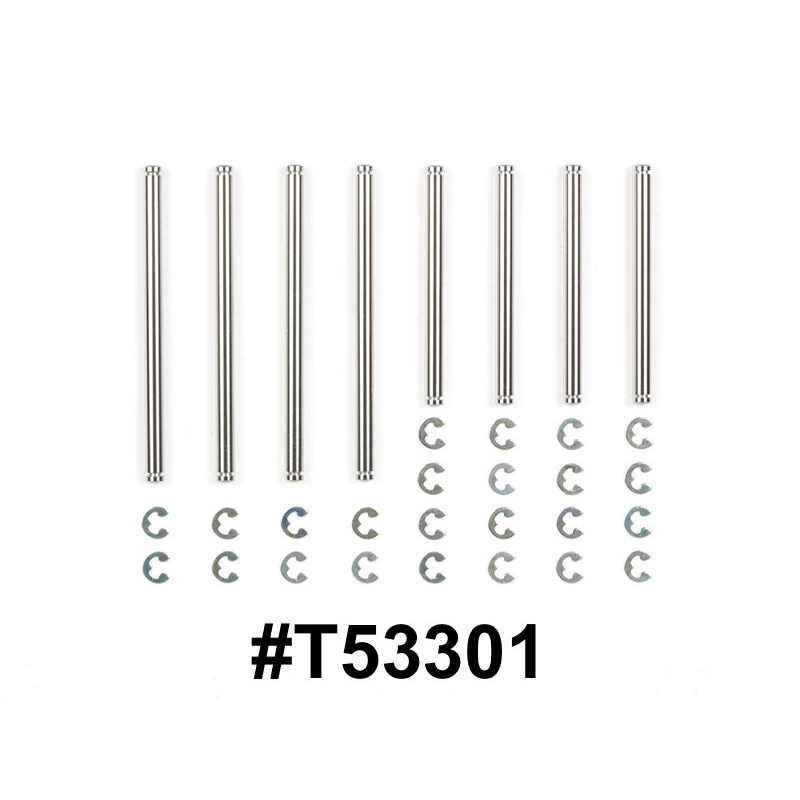 TAMIYA 53301 TL01 STAINLESS STEEL SUSPENSION SHAFT SET