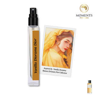 Moments Perfume น้ำหอม Unisex กลิ่น วนิลลา ไดโอรามา ขนาดพกพา 10 ml.