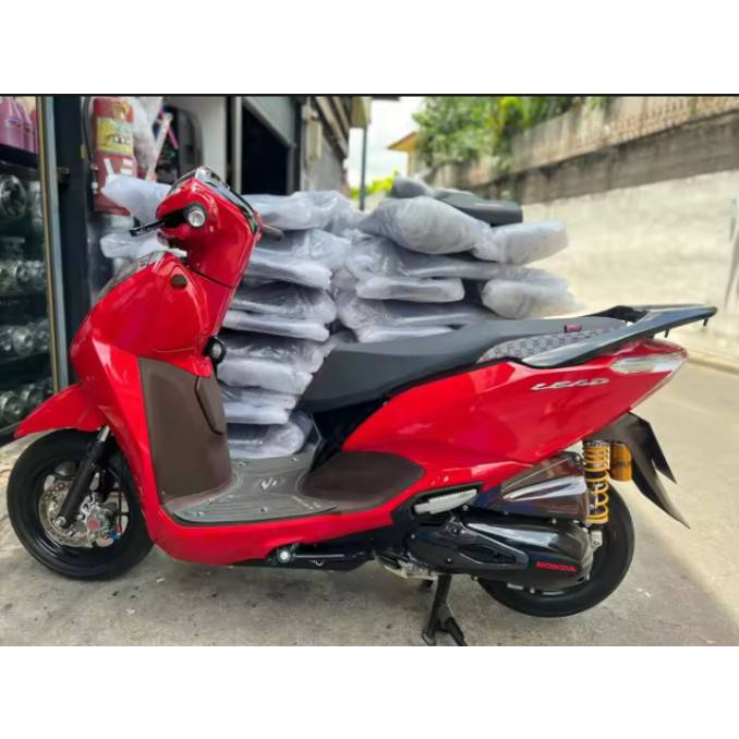 เบาะปาด เบาะแต่ง หรีด 125 - LEAD 125  โครงสร้างสองตอน  มี3แบบ  2ลาย #เบาะปาด Lead 125  #เบาะแต่งจิ้งหรีด