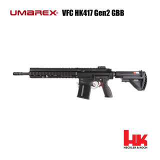 Umarex VFC HK417 Gen2 BK GBB ระบบแก๊สโบลว์แบล็ค