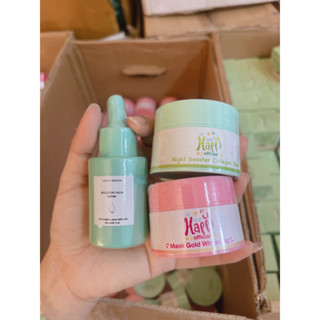 มาส์กhappy30g.+ ครีมหน้าเด็กhappy30g.+เซรั่มหน้าเด็กHappy15ml.