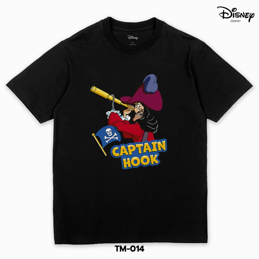 Power 7 Shop เสื้อยืดการ์ตูน "Captain Hook" คอลเลคชั่น "Disney Classics" (TM-014)