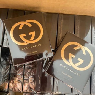 รุ่นหายาก  กล่องซีล Gucci Guilty EDT 75ml เคาน์เตอร์ 5,600฿ ขายเพียง 3,799฿ !! ค่าส่ง 65฿   กลิ่นในแนว Woody Aromatic แล