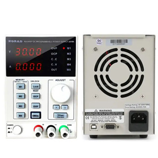 KORAD KA3005P ความแม่นยำสูงปรับได้ DC 30 V/5A R232 และ USB เชื่อมต่อคอมพิวเตอร์ 220V