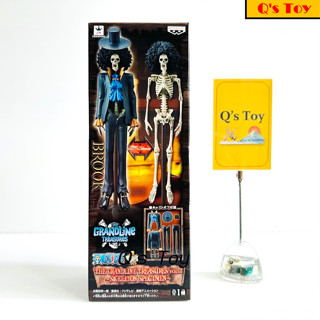 บรู๊ค [มือ 1] Grandline Treasures ของแท้ - Brook The Grandline Treasures vol.2 SKELETON SPECIMEN Banpresto Onepiece