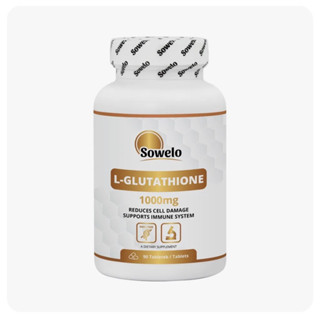 กลูต้าไธโอน 1000 mg มาตรฐานยุโรป ราคาไทยๆ ผลิตในโปแลนด์ Glutathione  1000 mg 90 เม็ด สุขภาพผิวขาวใส อนุมูลอิสระ