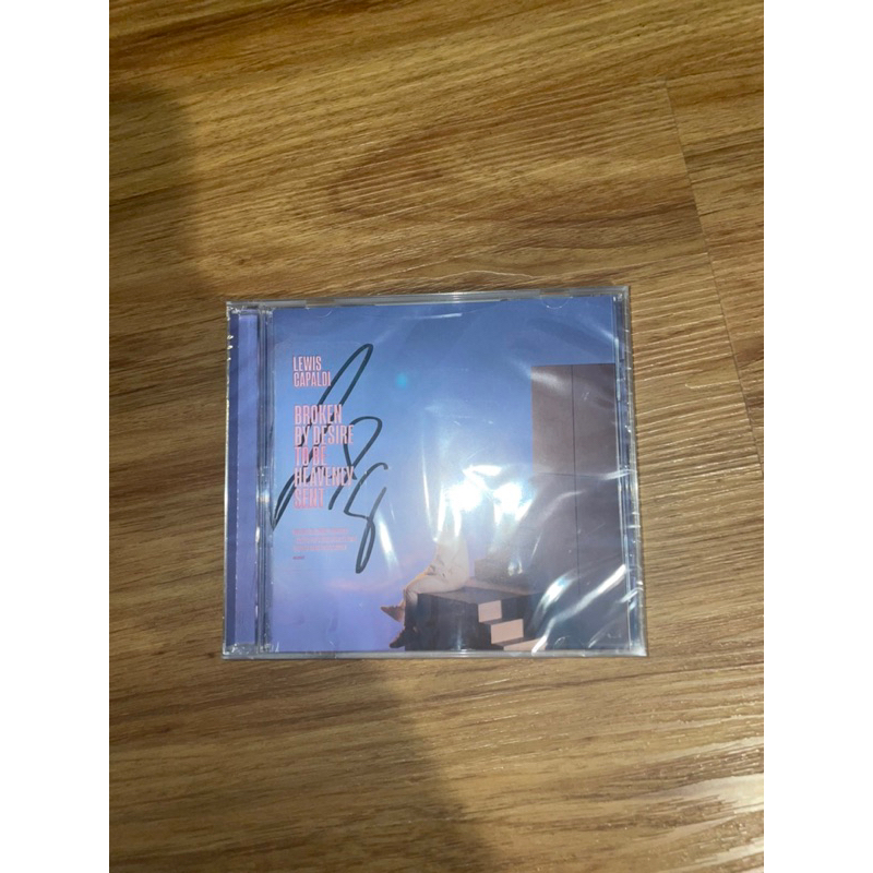 Signed cd Lewis Capaldi Broken by desire to be heavenly sent