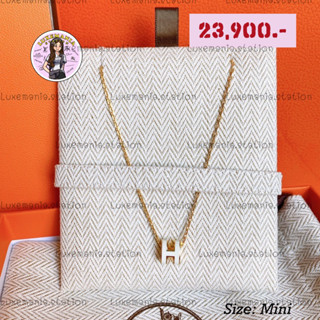 👜: New!! Hermes Necklace Pop H Mini‼️ก่อนกดสั่งรบกวนทักมาเช็คสต๊อคก่อนนะคะ‼️