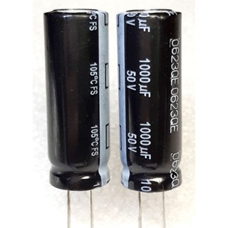 Panasonic FS 1000uf 50v capacitor ตัวเก็บประจุ คาปาซิเตอร์