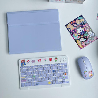 【เคส iPad Gen7/8/9/Air3/Air3 PRO 10.2/10.5นิ้ว】เคสแท็บเล็ต แบบฝาพับ สำหรับ IPAD CASE แป้นพิมพ์บลูทู ธ เมาส์บลูทู ธ
