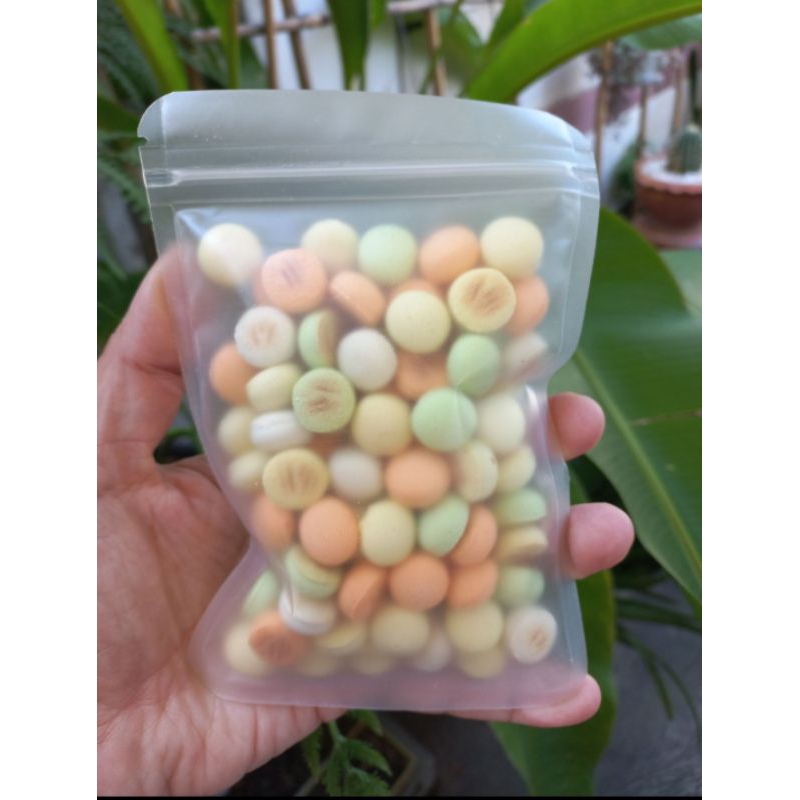 ขนมแฮมเตอร์ ชูการ์ไรเดอร์ เม่นแคระ กระต่าย มินิบิสกิต(เม็ดกลม) นน.50 กรัม