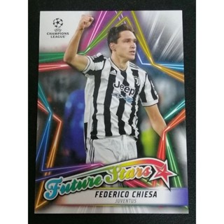 การ์ดฟุตบอล FUTURE STARS TOPPS 2022 UEFA CHAMPIONS LEAGUE SOCCER CARD